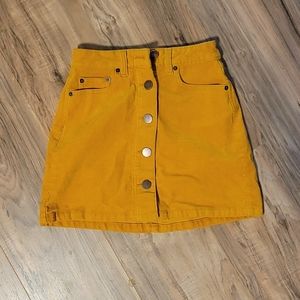 No boundaries high rise skirt